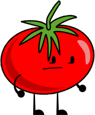 tomate - légume - alimentation - smiley émoticône émoji cartoon clipart illustration - artémotic