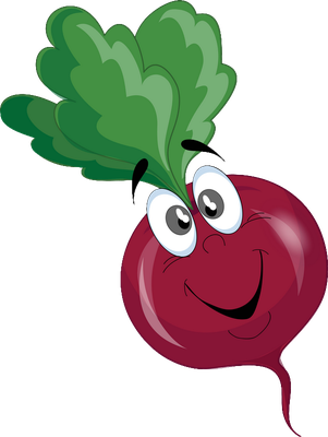 betterave - légume - alimentation - smiley émoticône émoji cartoon clipart illustration - artémotic