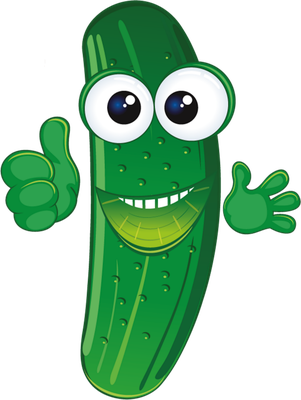 concombre - légume - alimentation - smiley émoticône émoji cartoon clipart illustration - artémotic