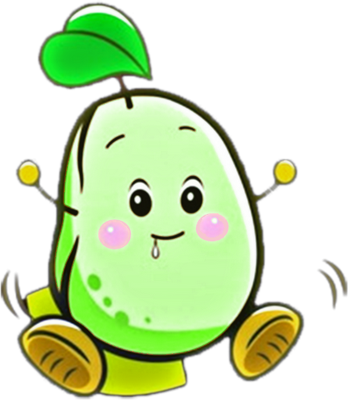 haricot - légume - alimentation - smiley émoticône émoji cartoon clipart illustration - artémotic