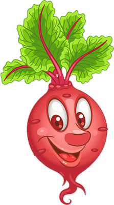 betterave - légume - alimentation - smiley émoticône émoji cartoon clipart illustration - artémotic