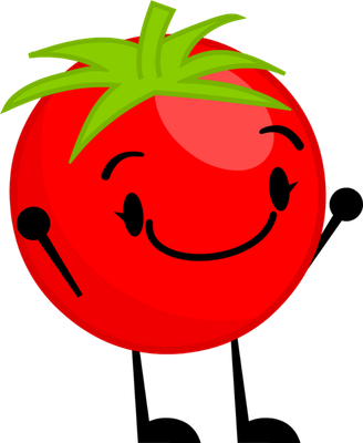 tomate - légume - alimentation - smiley émoticône émoji cartoon clipart illustration - artémotic