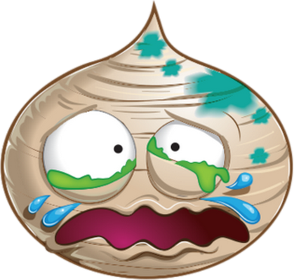 légume [The Grossery Gang] - alimentation - smiley émoticône émoji cartoon clipart illustration - artémotic