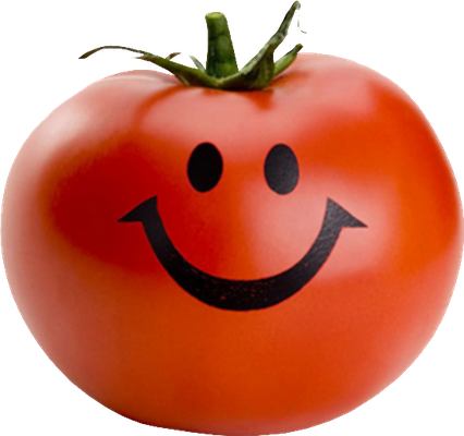 tomate - légume - alimentation - smiley émoticône émoji cartoon clipart illustration - artémotic