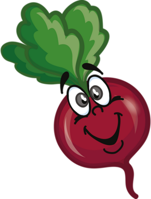 betterave - légume - alimentation - smiley émoticône émoji cartoon clipart illustration - artémotic