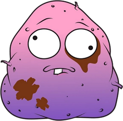 légume [The Grossery Gang] - alimentation - smiley émoticône émoji cartoon clipart illustration - artémotic