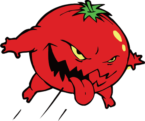 tomate - légume - alimentation - smiley émoticône émoji cartoon clipart illustration - artémotic