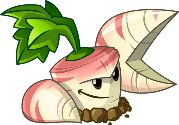 légume [Plants vs Zombies] - alimentation - smiley émoticône émoji cartoon clipart illustration - artémotic