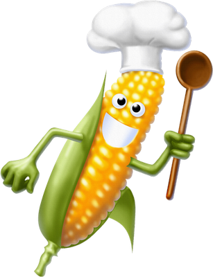 maïs - légume - alimentation - smiley émoticône émoji cartoon clipart illustration - artémotic