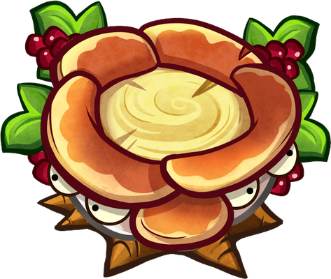 champignon [Plants vs Zombies] - légume - alimentation - smiley émoticône émoji cartoon clipart illustration - artémotic