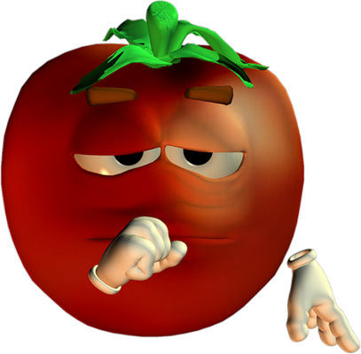 tomate - légume - alimentation - smiley émoticône émoji cartoon clipart illustration - artémotic