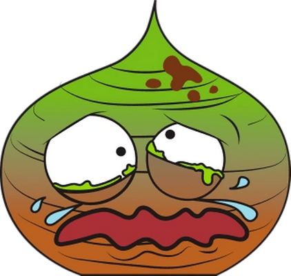 légume [The Grossery Gang] - alimentation - smiley émoticône émoji cartoon clipart illustration - artémotic
