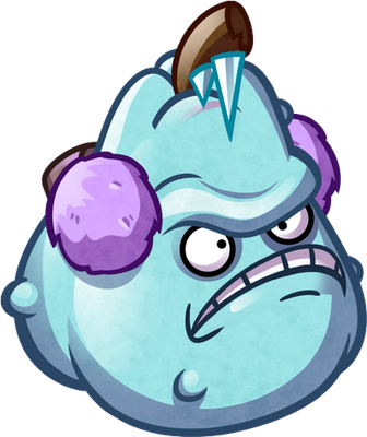 courge [Plants vs Zombies] - légume - alimentation - smiley émoticône émoji cartoon clipart illustration - artémotic