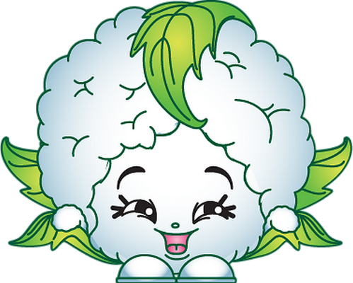 chou-fleur - légume - alimentation - smiley émoticône émoji cartoon clipart illustration - artémotic
