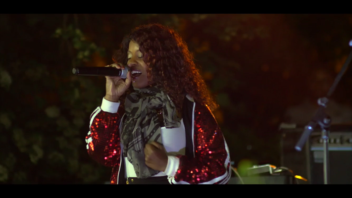 K-reen la diva sur la scène artistique du Pavillon Rouge pour Vens Corp Music