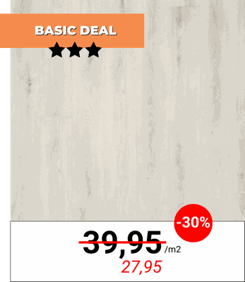 Basic Deal Laminaat Modern wit eiken