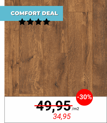 Comfort Laminaat Deal Dark Brown Oak 4v 
