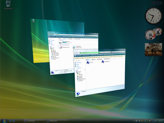 AeroFlip dient der Übersichtlichkeit. Und sieht gut aus. (Windows-Taste+Tab)