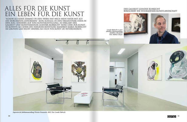 2025 PR Corso Magazin Galerie Rubrecht, 1-2 Seite, Wiesbaden