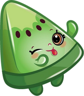 fruit [Shopkins] - alimentation - smiley émoticône émoji cartoon clipart illustration - artémotic
