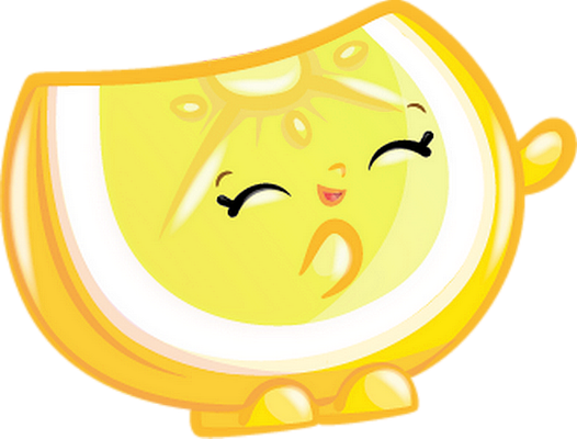 fruit [Shopkins] - alimentation - smiley émoticône émoji cartoon clipart illustration - artémotic