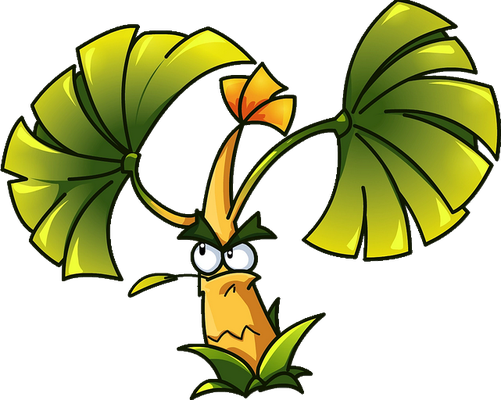 fruit [Plants vs Zombies] - alimentation - smiley émoticône émoji cartoon clipart illustration - artémotic