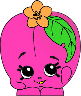 fruit [Shopkins] - alimentation - smiley émoticône émoji cartoon clipart illustration - artémotic