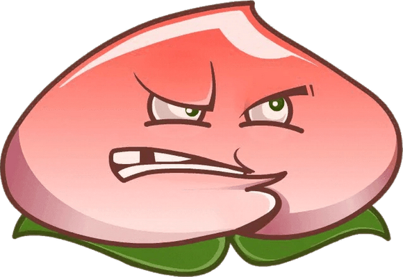 fruit [Plants vs Zombies] - alimentation - smiley émoticône émoji cartoon clipart illustration - artémotic