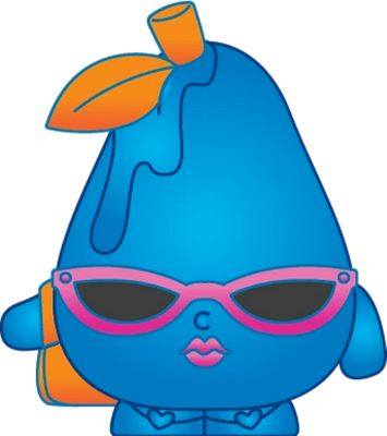 fruit [Shopkins] - alimentation - smiley émoticône émoji cartoon clipart illustration - artémotic