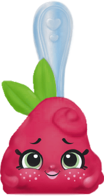 fraise [Shopkins] - fruit - alimentation - smiley émoticône émoji cartoon clipart illustration - artémotic