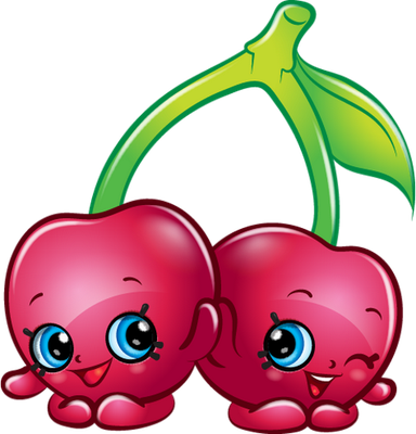 fruit [Shopkins] - alimentation - smiley émoticône émoji cartoon clipart illustration - artémotic
