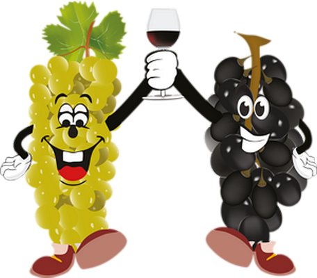 raisin - fruit - alimentation - smiley émoticône émoji cartoon clipart illustration - artémotic