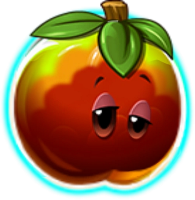 fruit [Plants vs Zombies] - alimentation - smiley émoticône émoji cartoon clipart illustration - artémotic