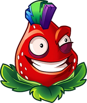 fruit [Plants vs Zombies] - alimentation - smiley émoticône émoji cartoon clipart illustration - artémotic