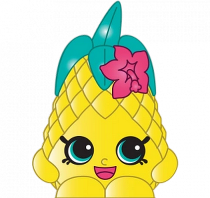 fruit [Shopkins] - alimentation - smiley émoticône émoji cartoon clipart illustration - artémotic