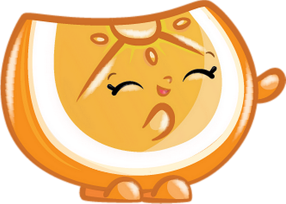 fruit [Shopkins] - alimentation - smiley émoticône émoji cartoon clipart illustration - artémotic