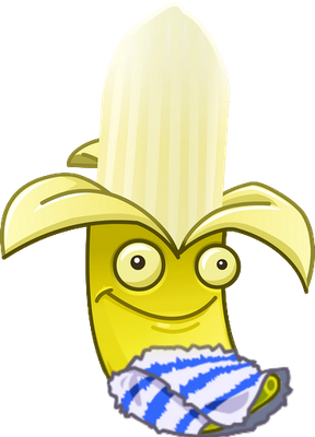 fruit [Plants vs Zombies] - alimentation - smiley émoticône émoji cartoon clipart illustration - artémotic
