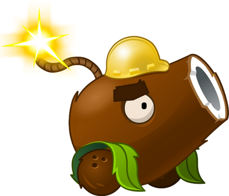 fruit [Plants vs Zombies] - alimentation - smiley émoticône émoji cartoon clipart illustration - artémotic