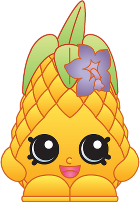 fruit [Shopkins] - alimentation - smiley émoticône émoji cartoon clipart illustration - artémotic
