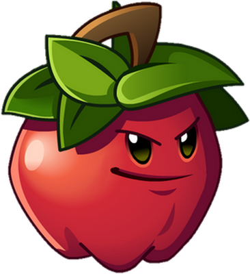 fruit [Plants vs Zombies] - alimentation - smiley émoticône émoji cartoon clipart illustration - artémotic