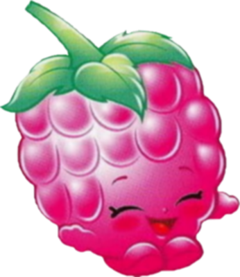 framboise [Shopkins] - fruit - alimentation - smiley émoticône émoji cartoon clipart illustration - artémotic