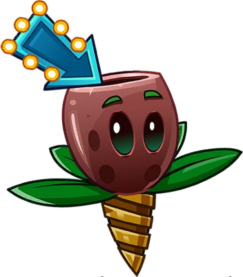 fruit [Plants vs Zombies] - alimentation - smiley émoticône émoji cartoon clipart illustration - artémotic