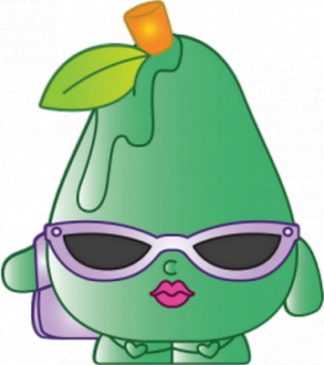 fruit [Shopkins] - alimentation - smiley émoticône émoji cartoon clipart illustration - artémotic