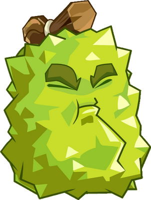 fruit [Plants vs Zombies] - alimentation - smiley émoticône émoji cartoon clipart illustration - artémotic