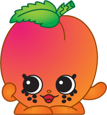 fruit [Shopkins] - alimentation - smiley émoticône émoji cartoon clipart illustration - artémotic