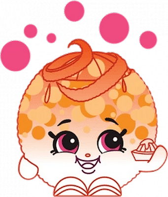 fruit [Shopkins] - alimentation - smiley émoticône émoji cartoon clipart illustration - artémotic