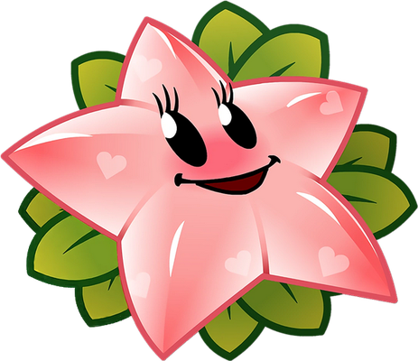 carambole  [Plants vs Zombies] - fruit - alimentation - smiley émoticône émoji cartoon clipart illustration - artémotic