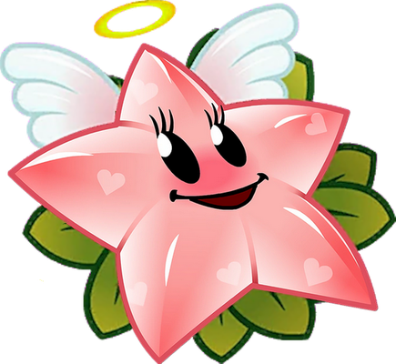 carambole  [Plants vs Zombies] - fruit - alimentation - smiley émoticône émoji cartoon clipart illustration - artémotic