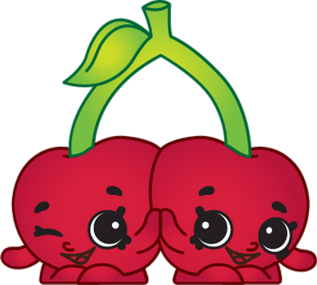 fruit [Shopkins] - alimentation - smiley émoticône émoji cartoon clipart illustration - artémotic