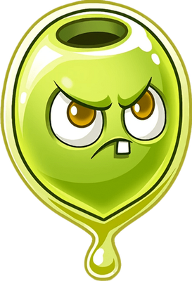fruit [Plants vs Zombies] - alimentation - smiley émoticône émoji cartoon clipart illustration - artémotic